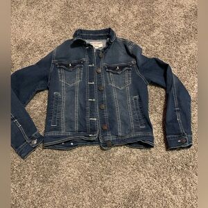 Women size small denim coat